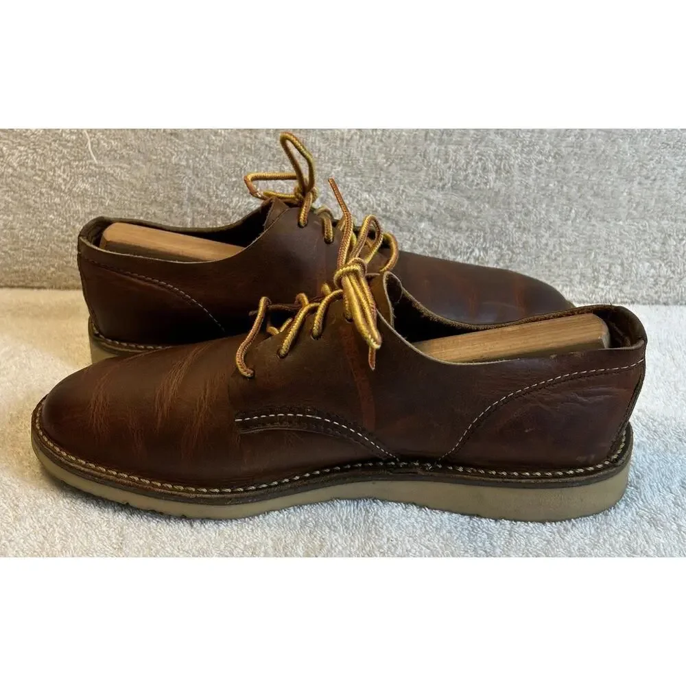 Red Wing Heritage 3303 Copper Rough and Tough Weekender Oxford Shoes US 9 D